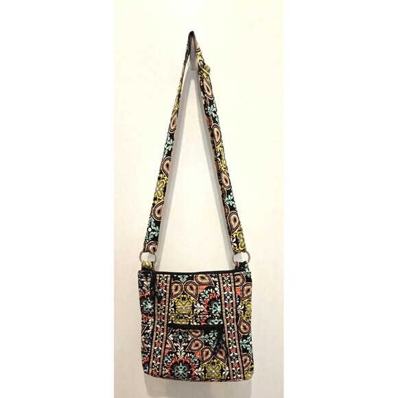 Vera Bradley Sierra Petite Crossbody Bag Adjustable Strap & Zippered Pockets - Picture 3 of 15